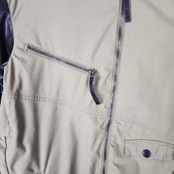 CLWR Colourwear Asymmetrical Full Zip Slash Jacket - Picture 4 of 10